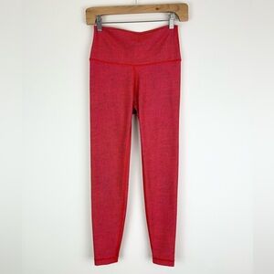 WITH Twill‎ Print Red-Orange-Salmon Legging
